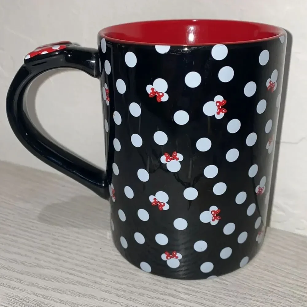 Collectible Mug Lot of 4 - Authentic Disney Parks Minnie Mouse & MSRF
